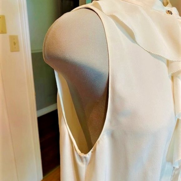 Roberto Cavalli Sleeveless Silk Blouse - Picture 6 of 12